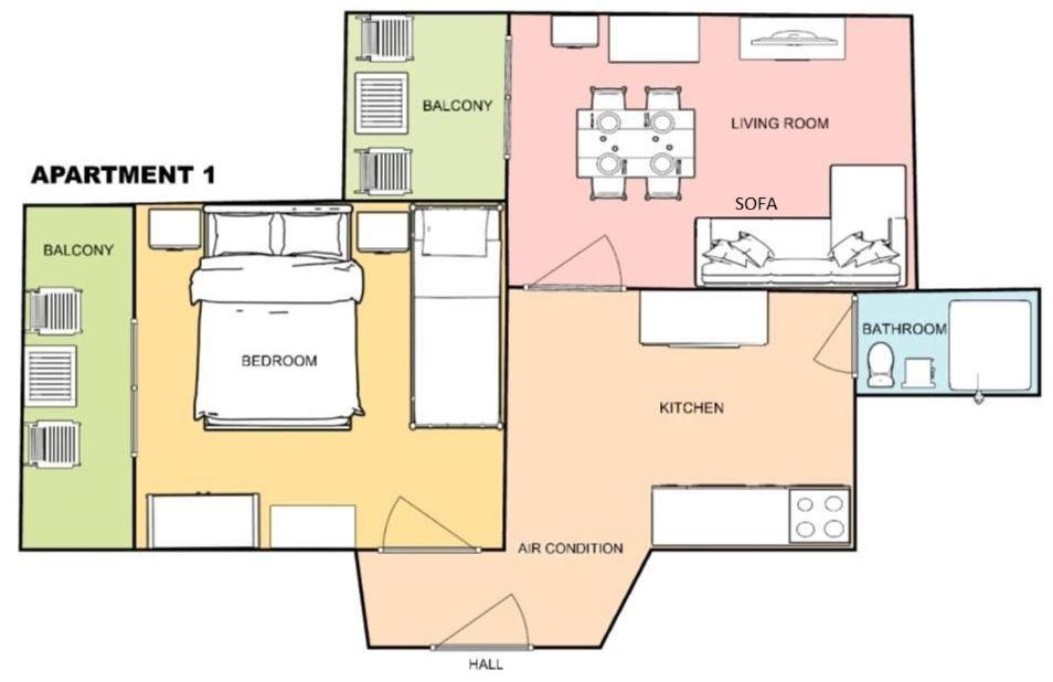 Mirjana F Appartement Baška